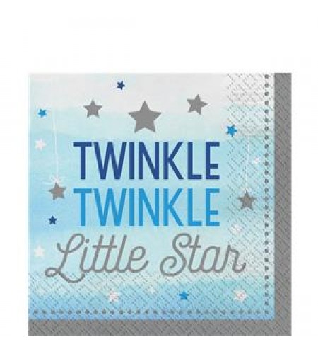 GUARDANAPOS ESTRELINHA AZUL